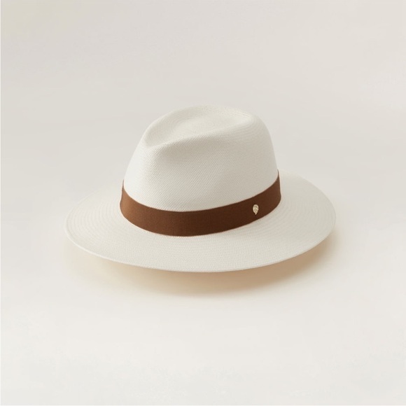 NWOT Classic Helen Kaminski Vitoria Panama Hat Chalk / Gum-blossom, Sydney AUS - Picture 6 of 7